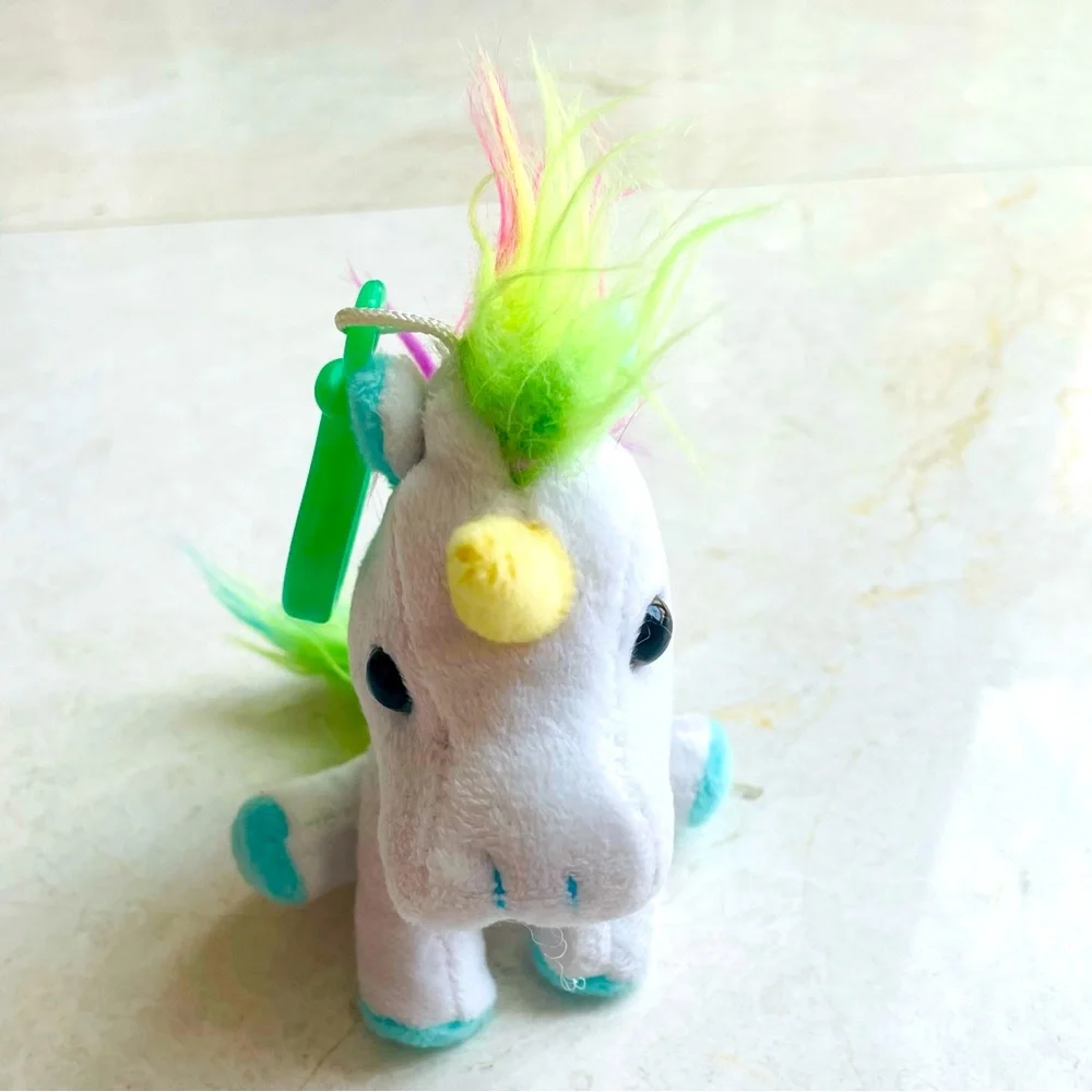 TY Unicorn bags and keychain plush